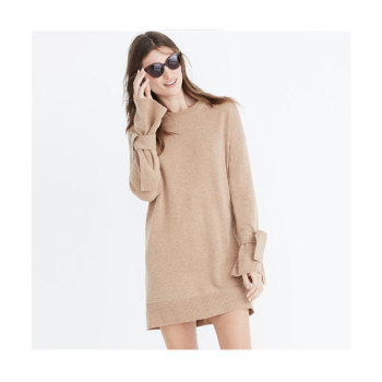 메이드웰 타이 커프 스웨터 드레스 $98 → $78