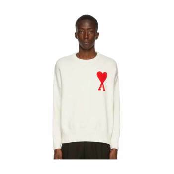(방탄소년단 제이홉 착용) 아미 오프 화이트 크루넥 스웨터 $375